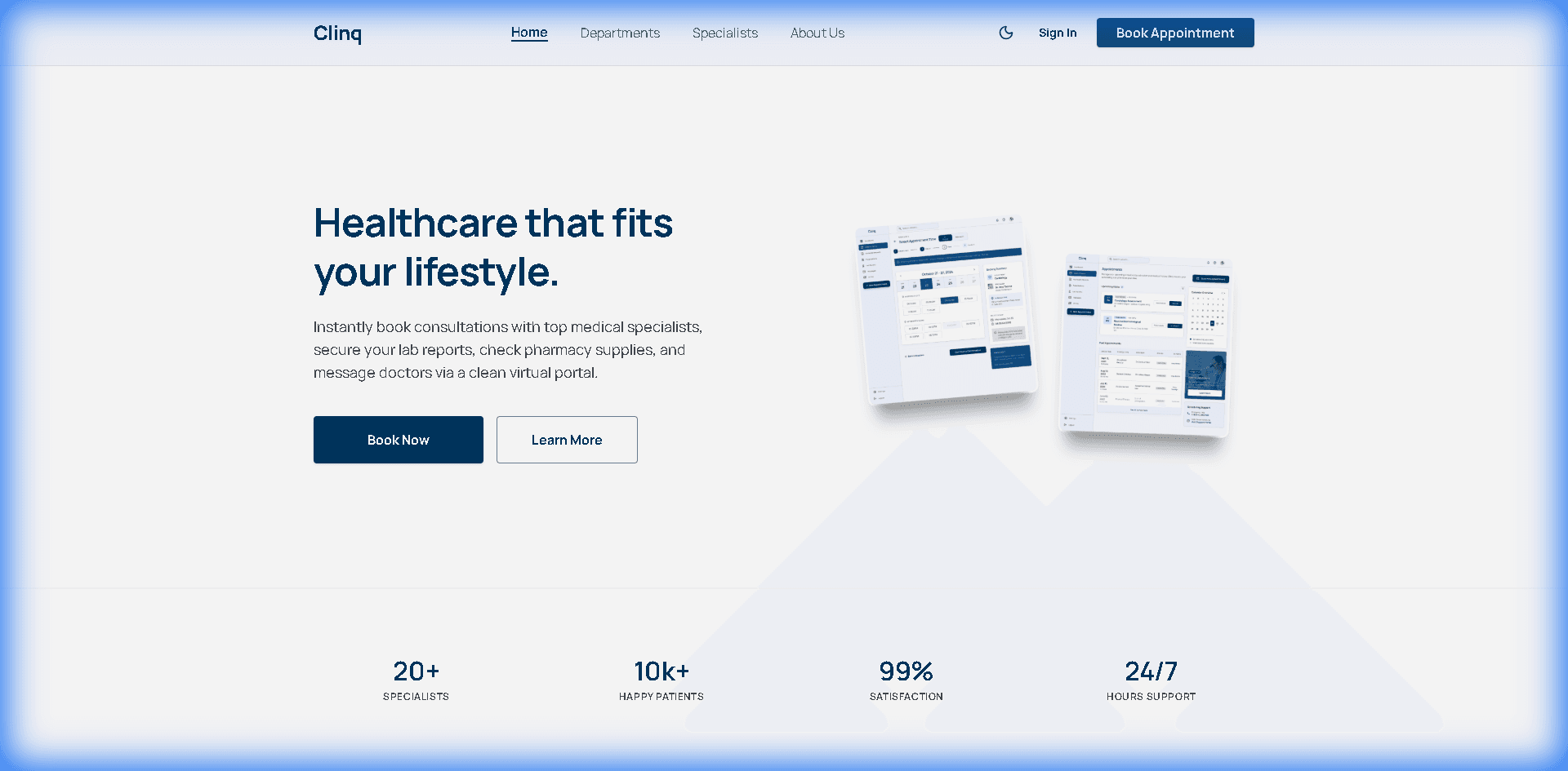Clinq interface